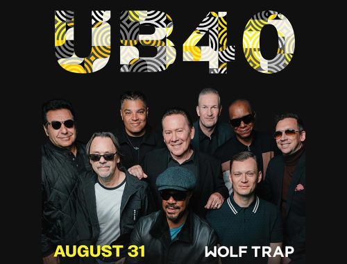 UB40 will be playing Wolf Trap on 31st August 2025