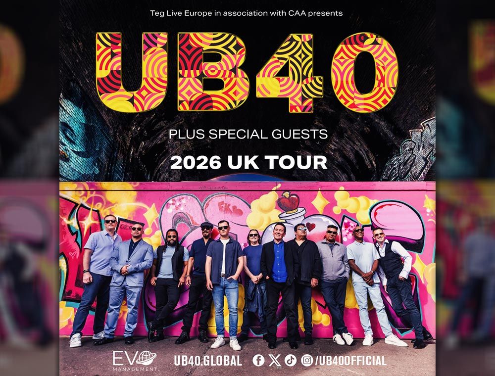 UB40 UK Tour 2026 Announcement