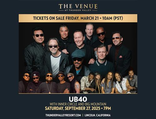 UB40 - The Benue at Thunder Valley - California