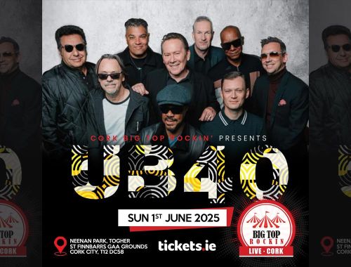 UB40 Playing Cork Big Top Rockin 2025