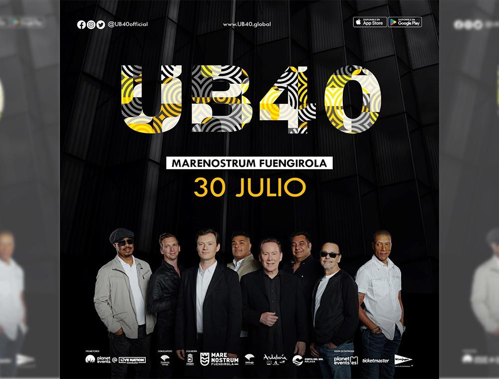 UB40 Marenostrum Fuengirola 30 Jul 2023
