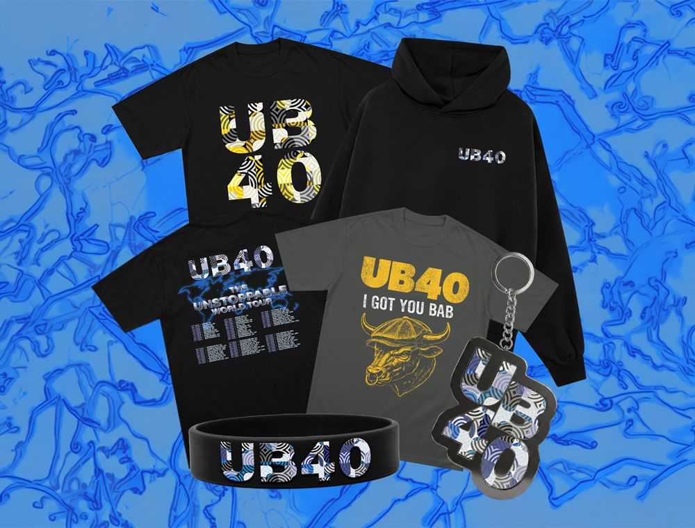 UB40 - 2026 Merchandise is here