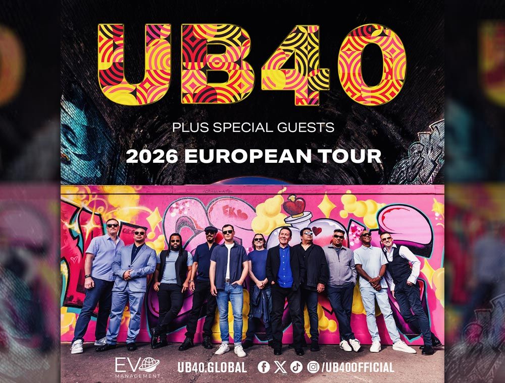 UB40 European Tour 2026 Announcement