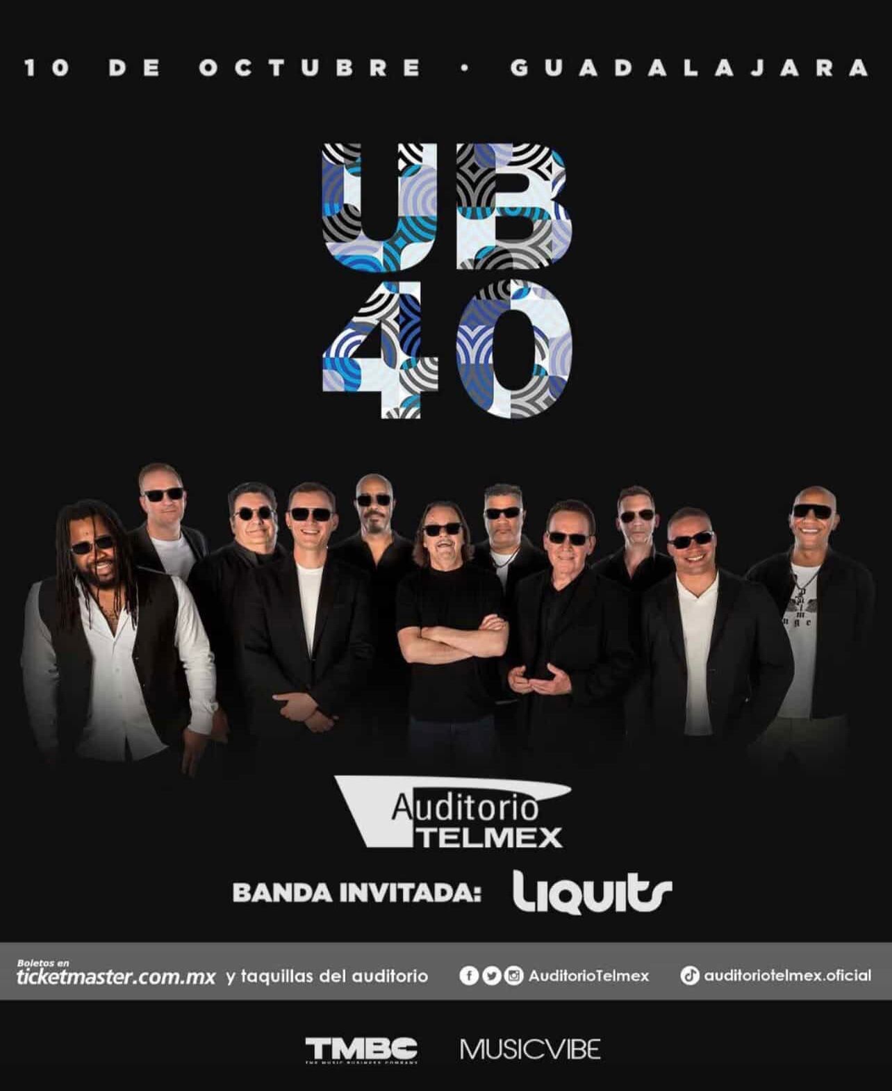 Guadalajara Mexico October 2025 - UB40