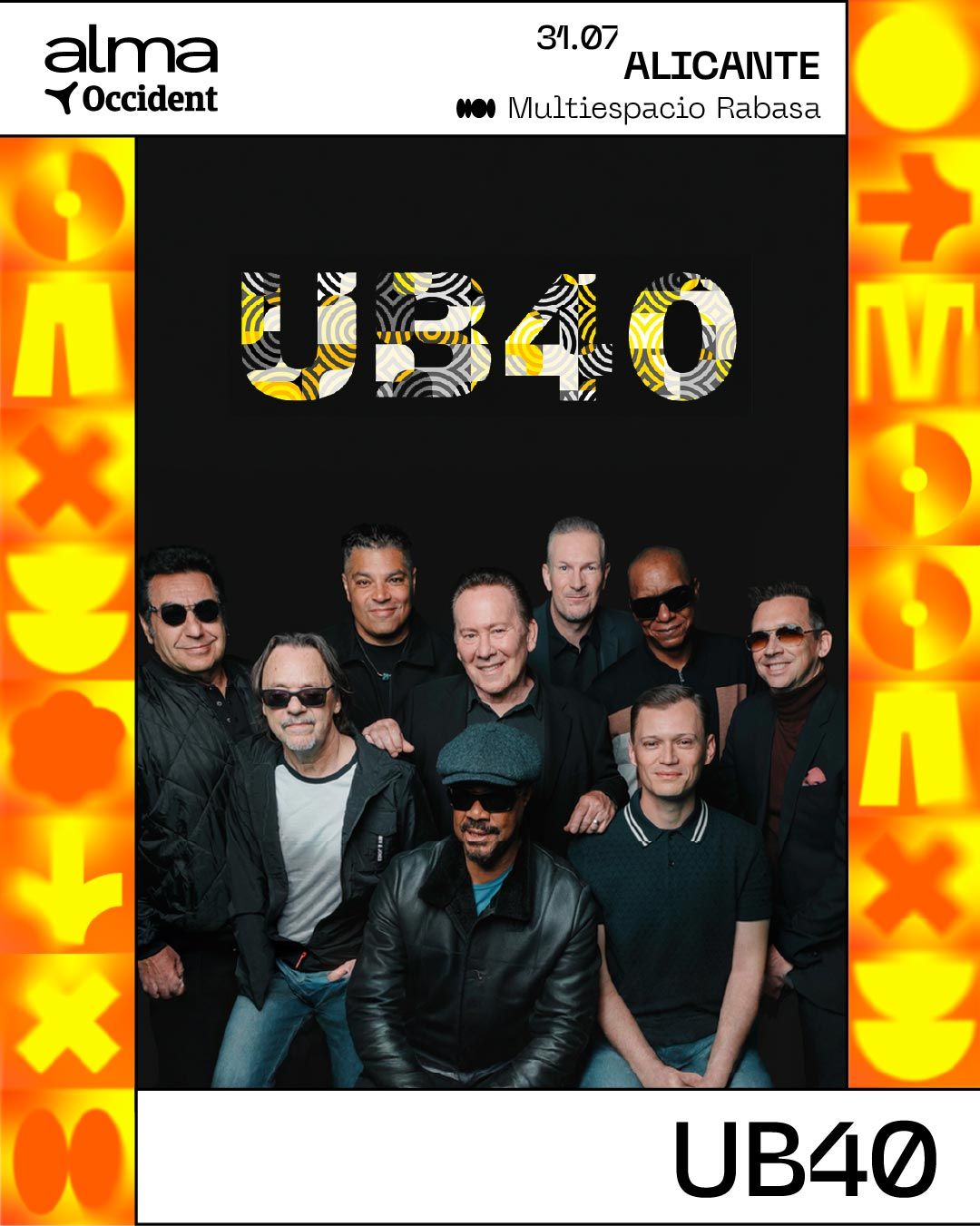 UB40 play Alma Occident in Alicante - 31 July 2025