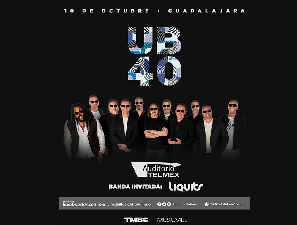 Guadalajara Mexico October 2025 - UB40